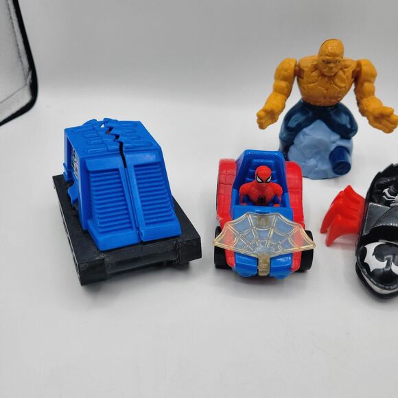 Set 5 Fast Food Toys Marvel 90's McDonalds 2000's Burger King - Picture 3 of 5